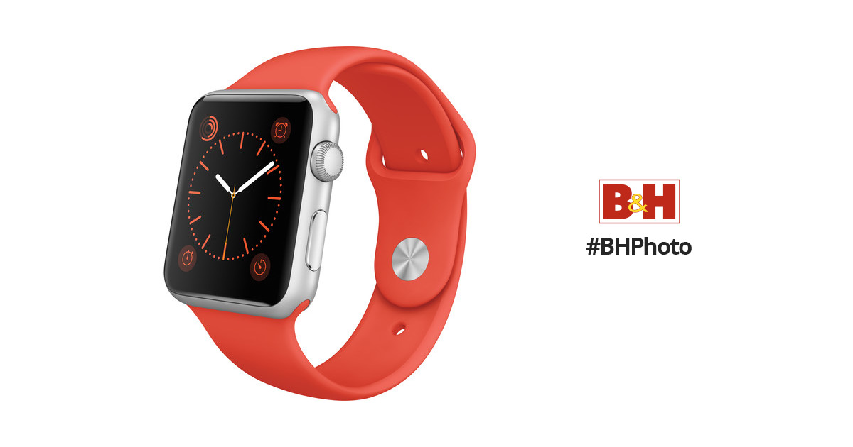 Apple Watch Sport 42mm Smartwatch MLC42LL/A B&H Photo Video