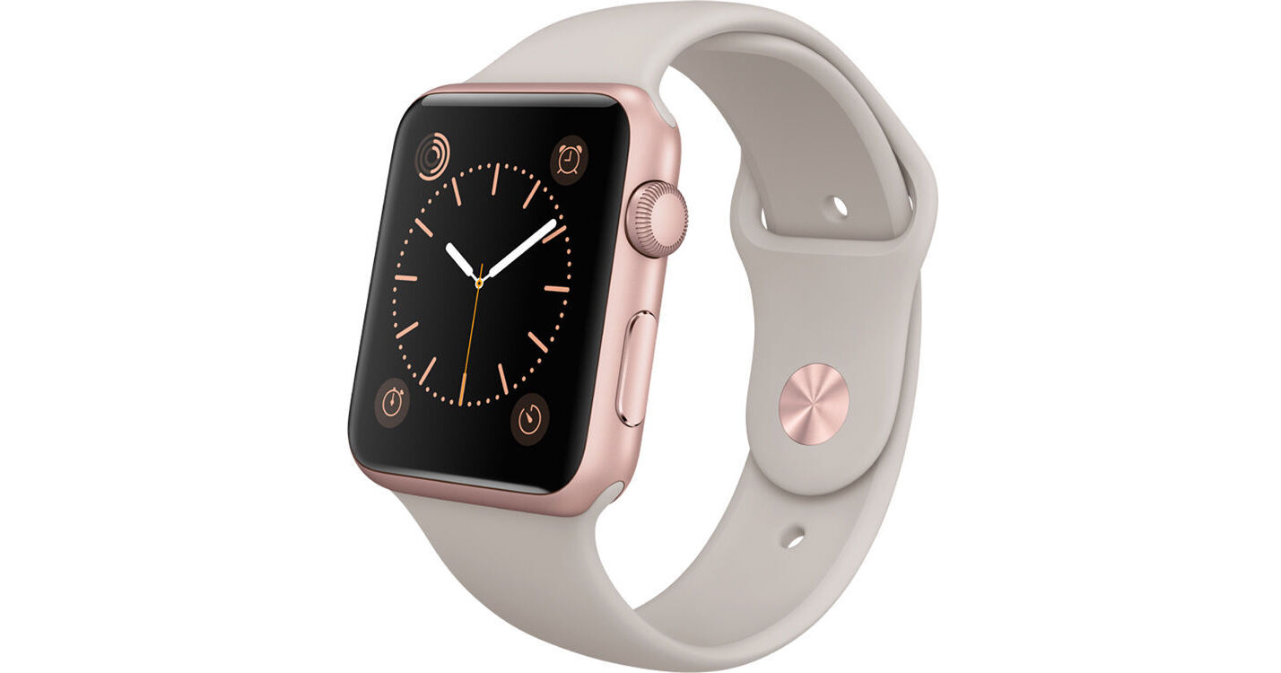 Apple watch sport 42mm 7000 series on sale rose gold aluminum