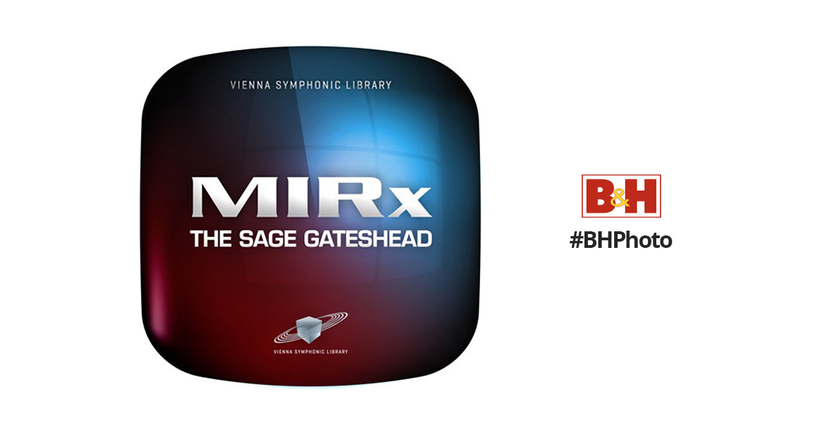 Vienna Symphonic Library MIRx The Sage Gateshead - MIRx Reverb Mixing  Extension (Download)