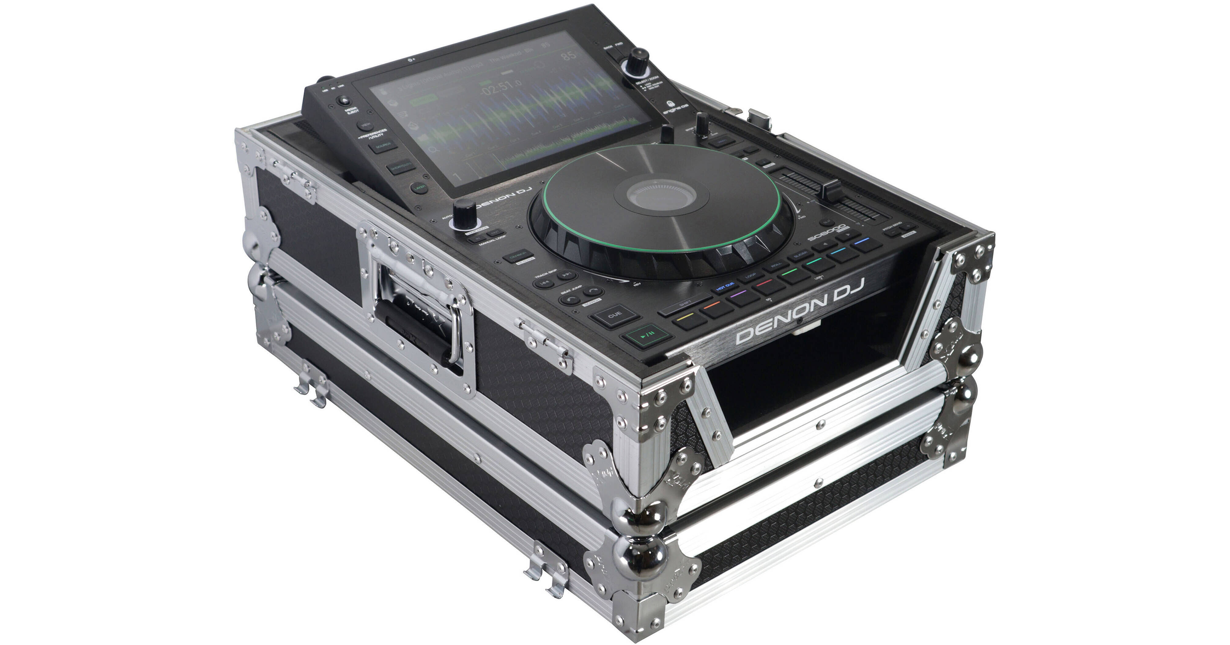 ProX XS-CD Flight Case For Large Format Media/CD Players XS-CD