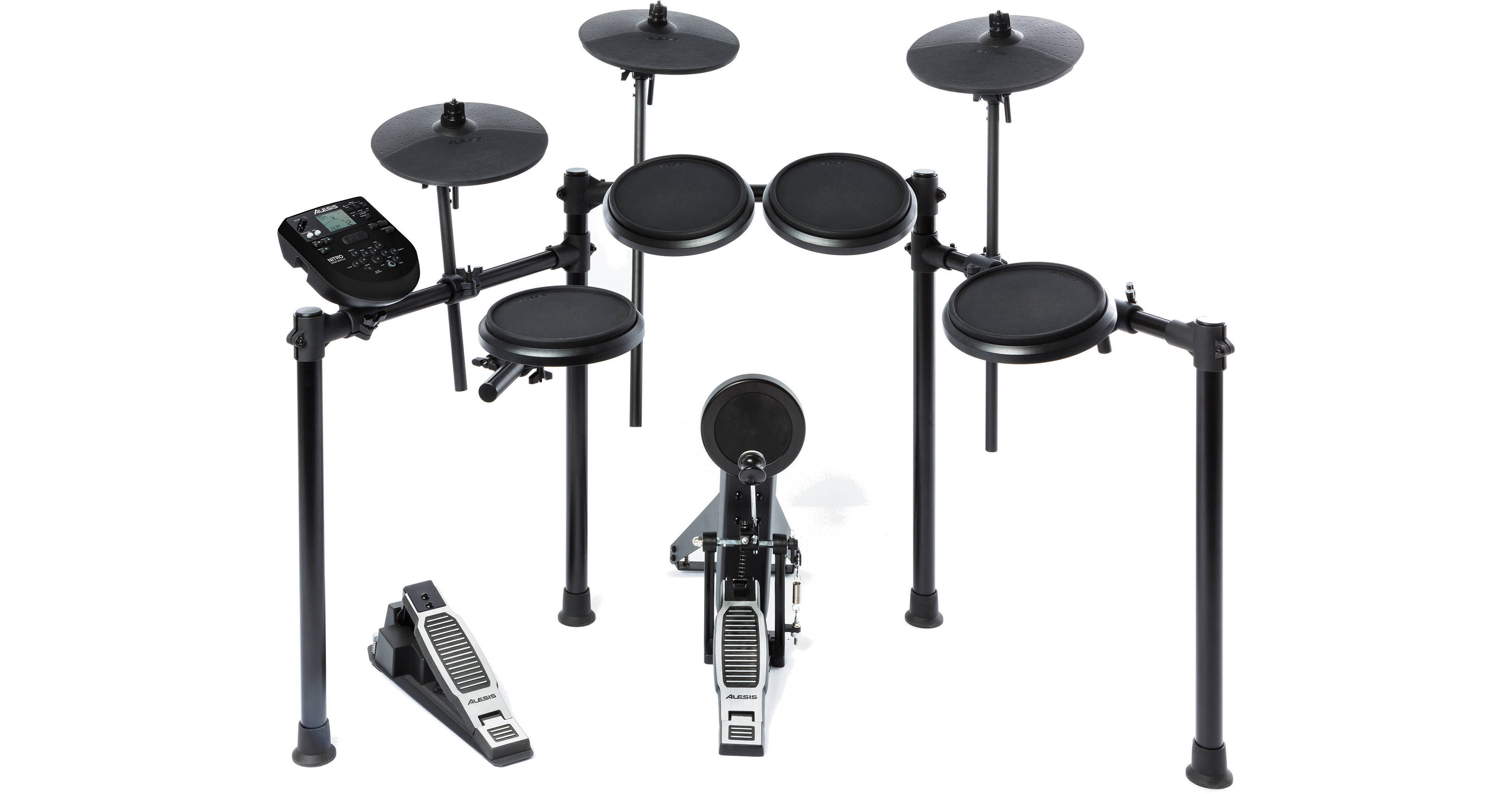 Alesis Nitro Drum Kit, 8Piece Electronic Kit with Drum NITRO