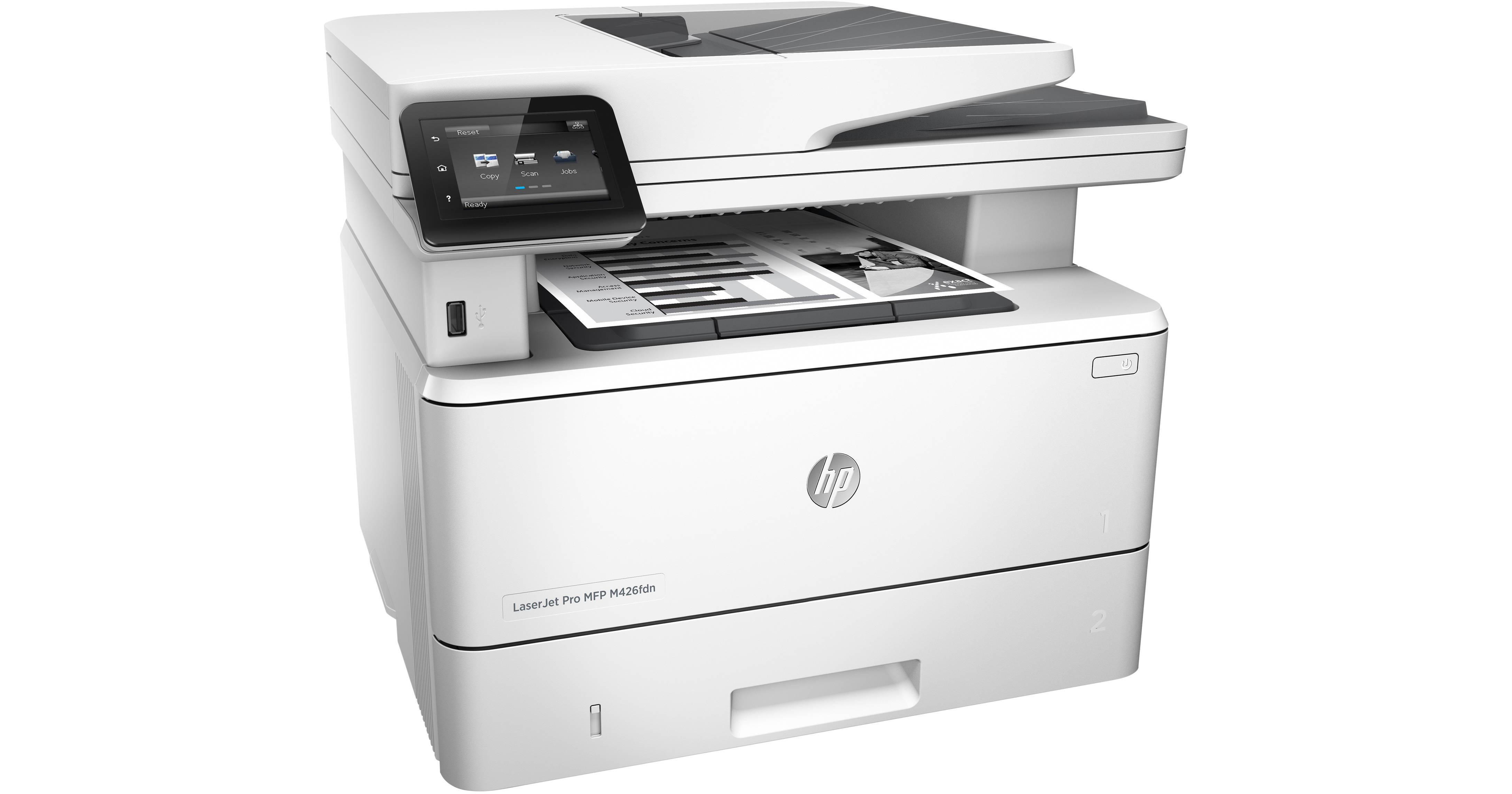 Hp m426fdn бледно печатает