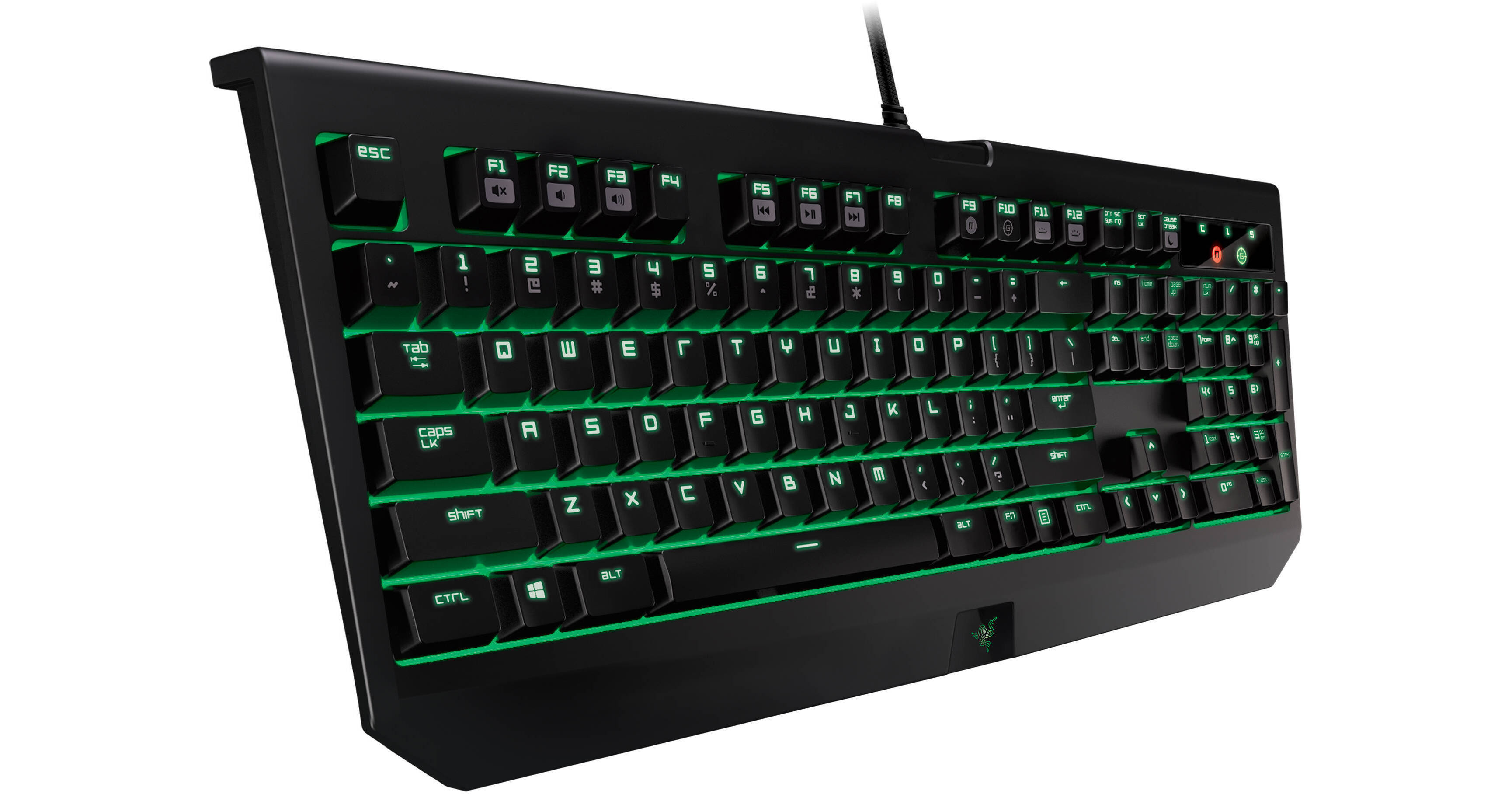 Razer BlackWidow Ultimate Mechanical Gaming Keyboard (2016, Green Switches)