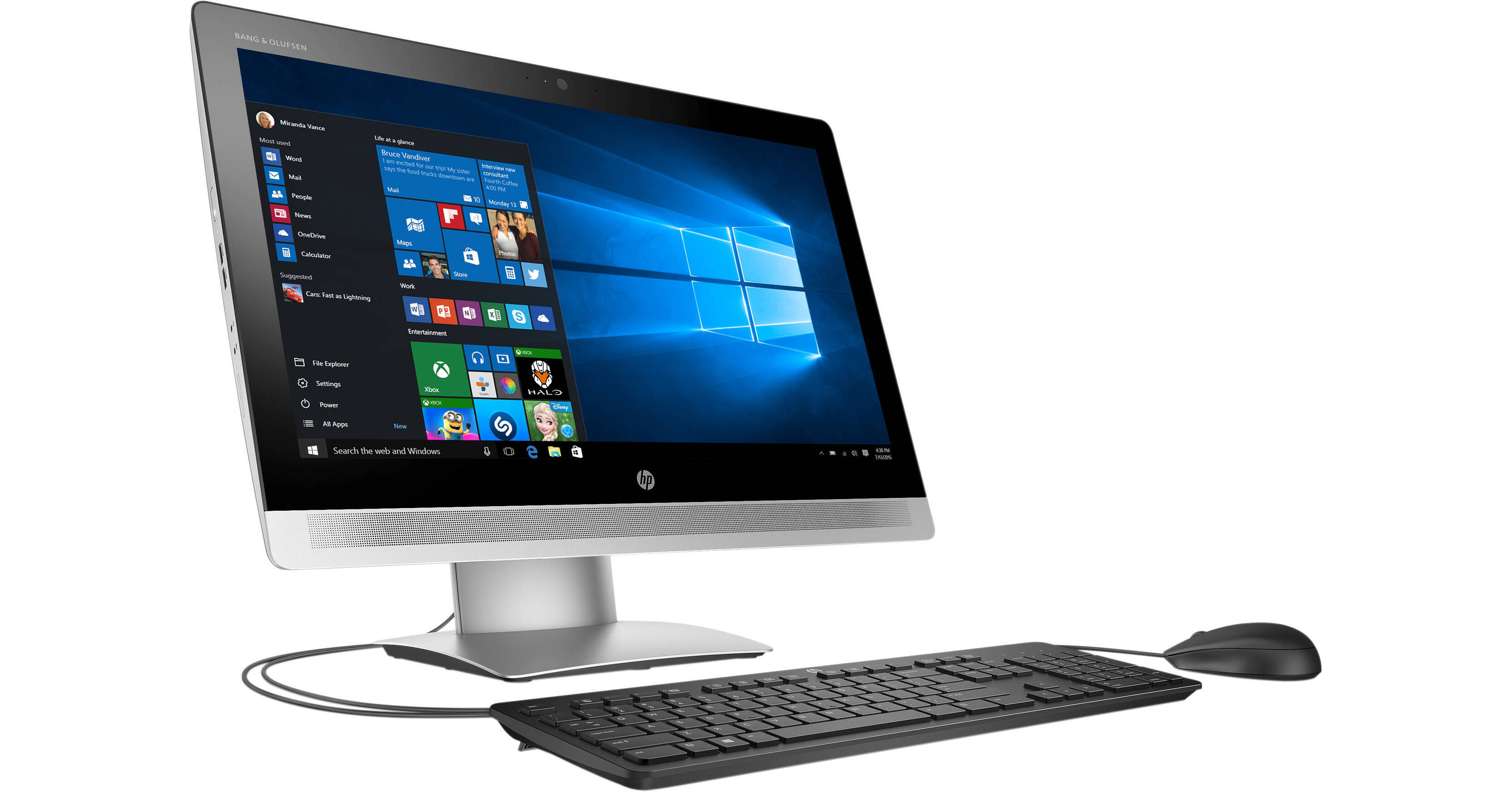 HP P5V02UT EliteOne 705 G2 23" Touch AllinOne PC P5V02UTABA