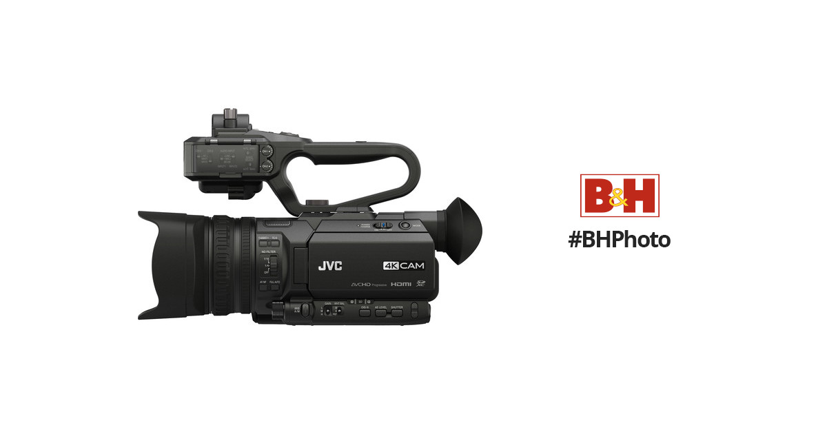 Film Professional-Quality Content with JVC GY-HM170UA 4KCAM Compact Camcorder and Top Handle Audio Unit thumbnail
