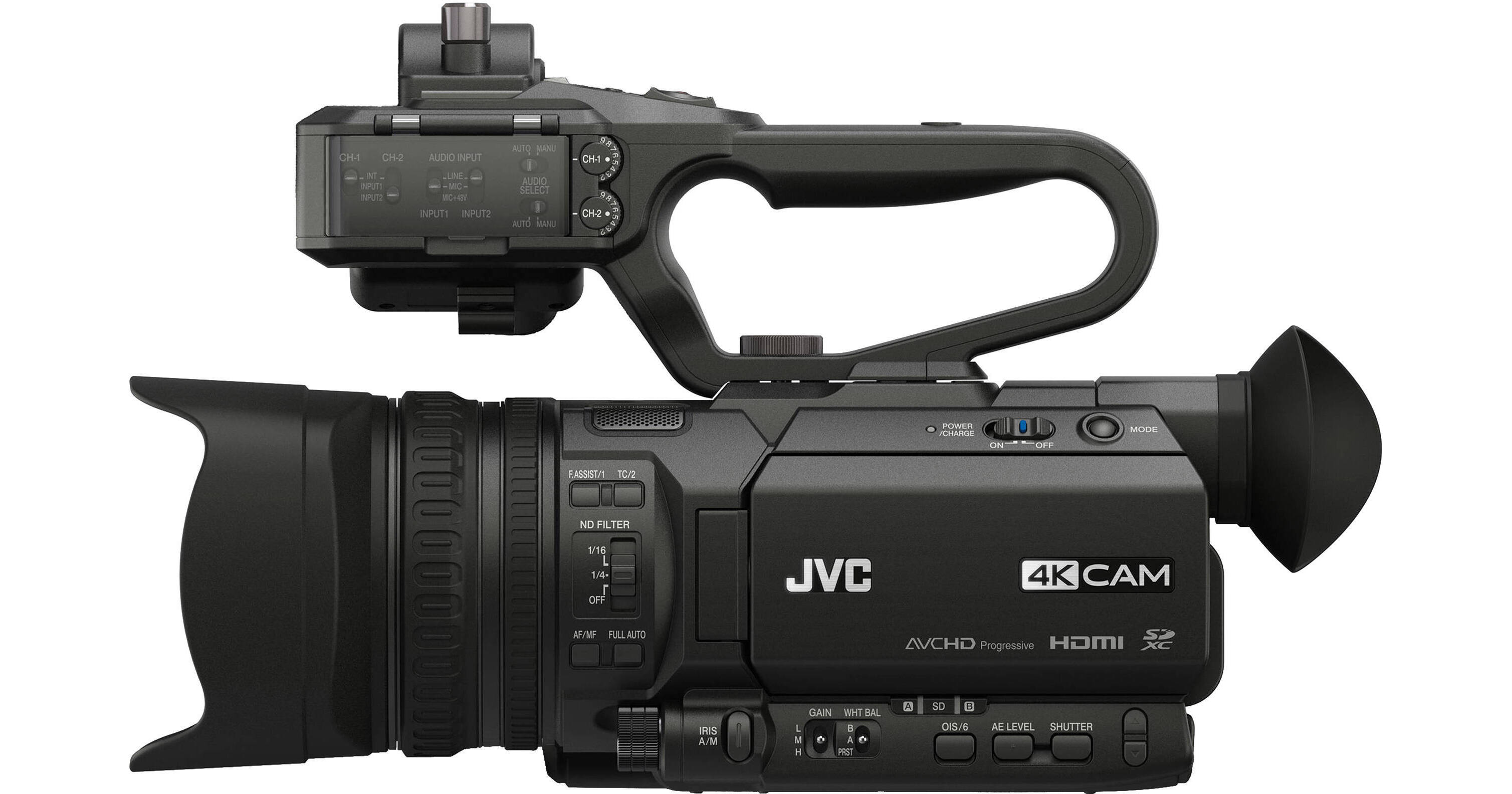 JVC GY-HM170E caméscope numérique Caméscope portatif 12,4 MP CMOS