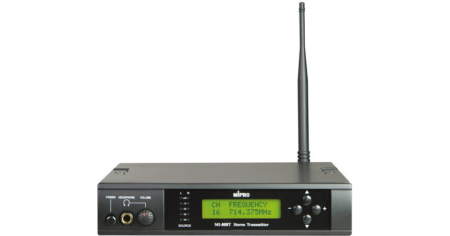 MIPRO 16-Channel UHF Stereo Transmitter MI-808T (6C) B&H Photo