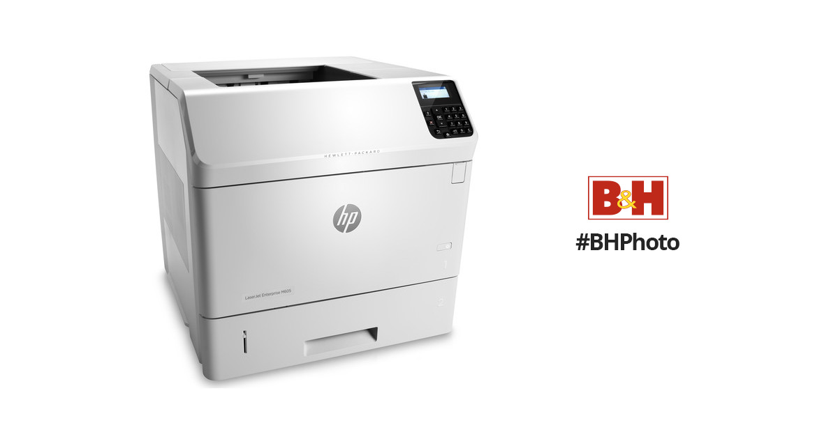 HP M605dn LaserJet Enterprise Monochrome Laser Printer