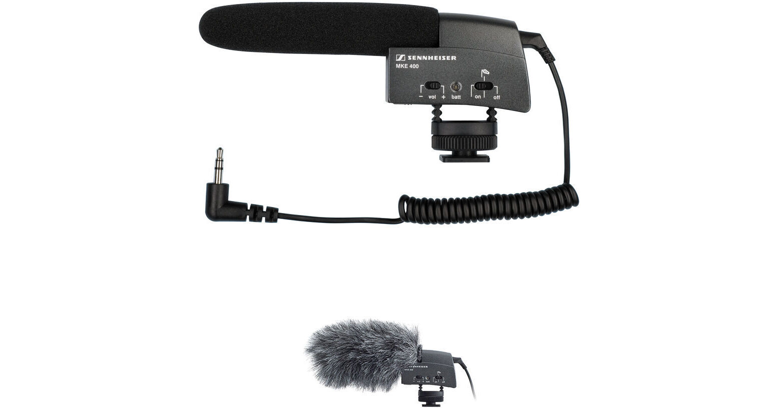 Sennheiser MKE 400 Camera-Mount Shotgun Microphone Kit with