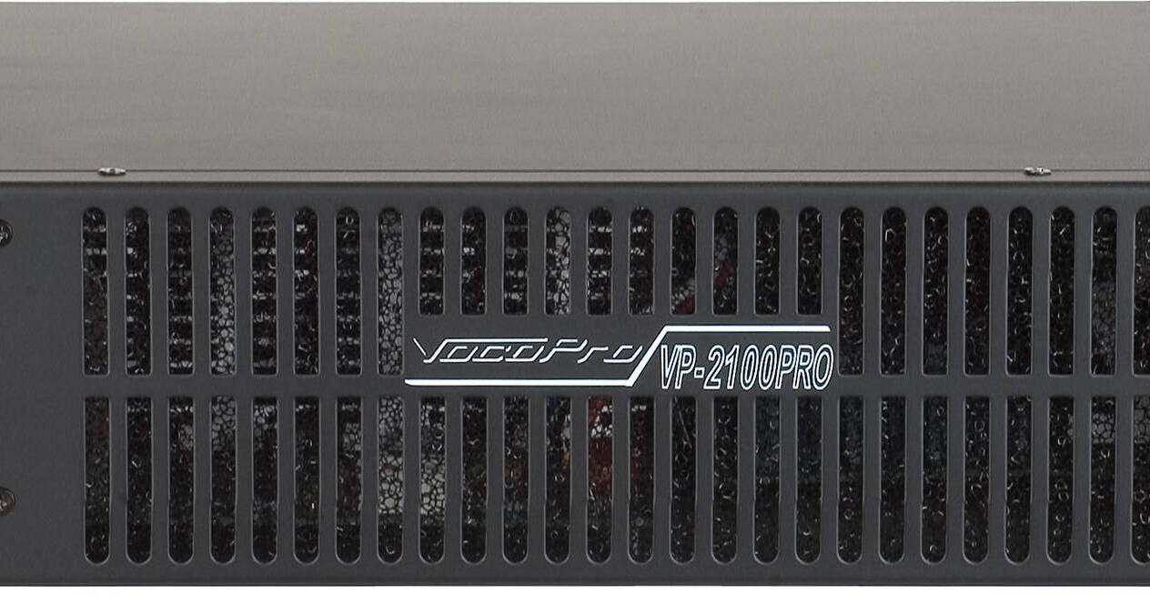 VocoPro 2000W Professional Digital Switching Power Amplifier (2 RU)