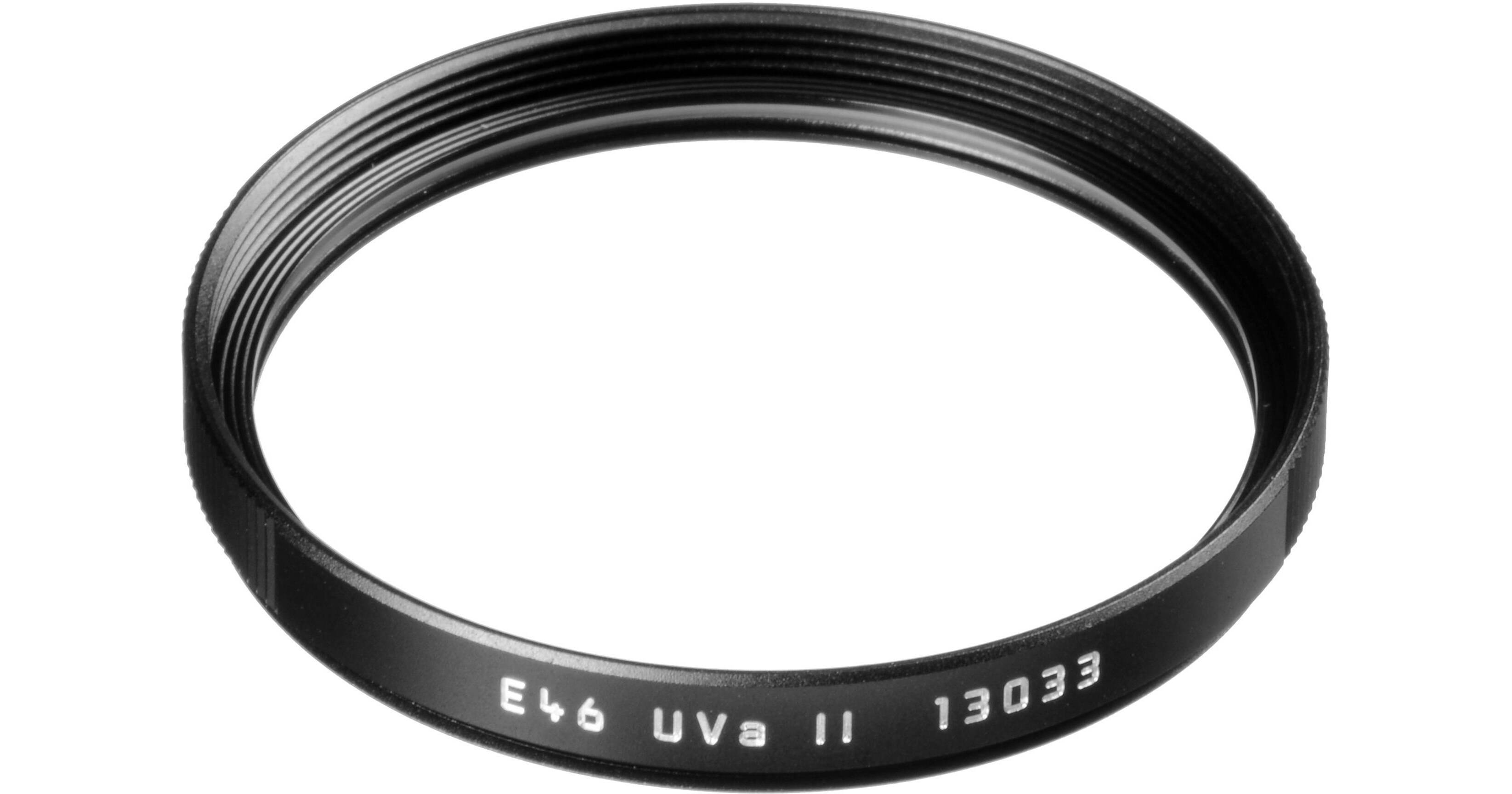 Leica E46 UVa II Filter (Black)