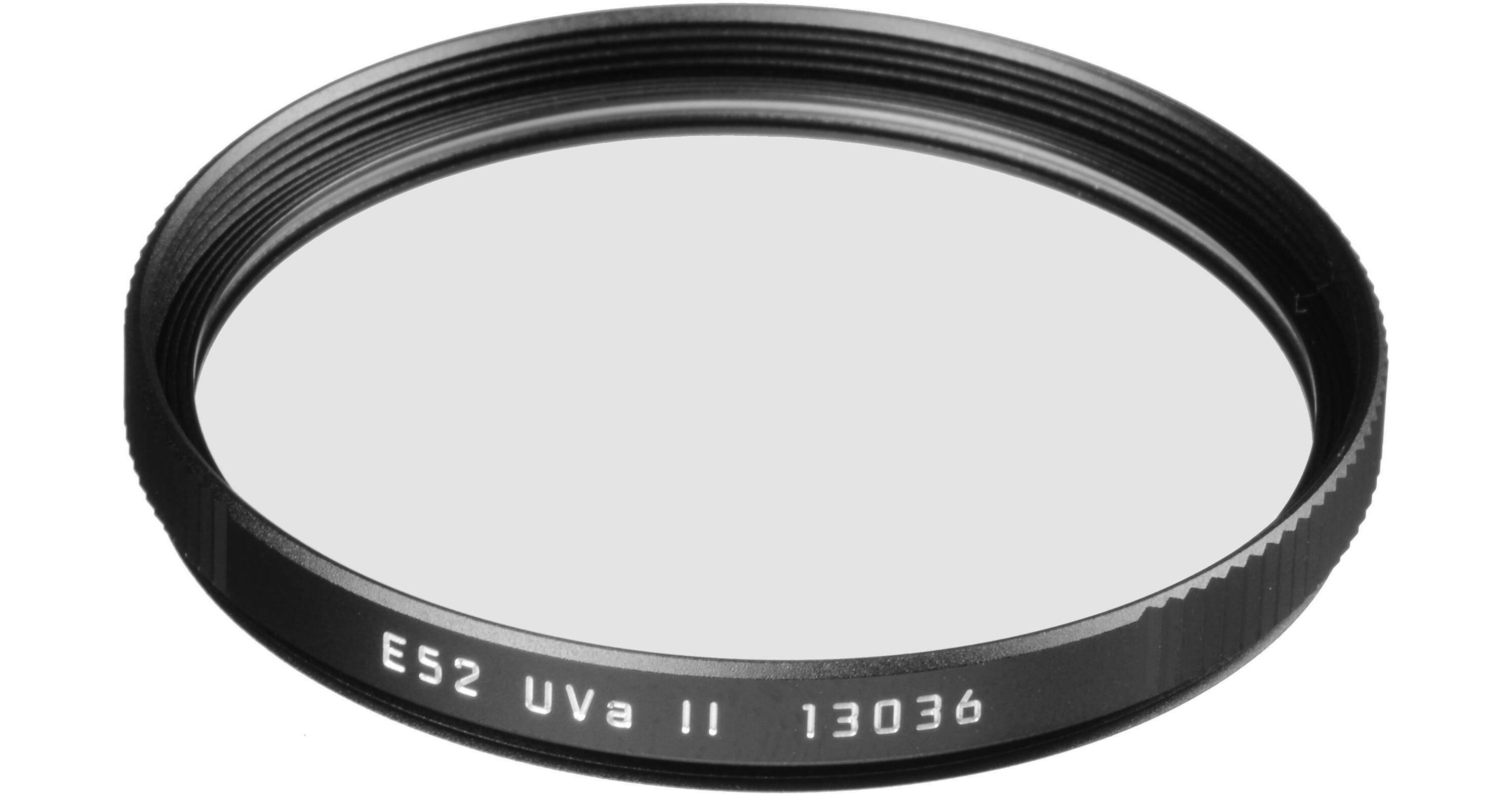 Leica E52 UVa II Filter (Black)