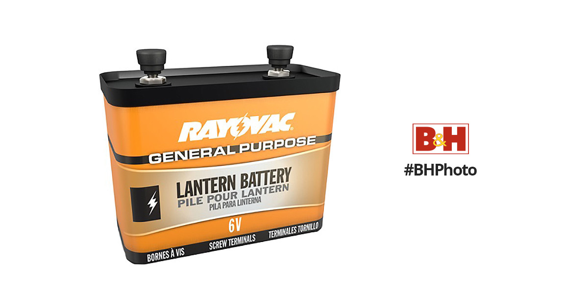 General Purpose 6-Volt Lantern Battery