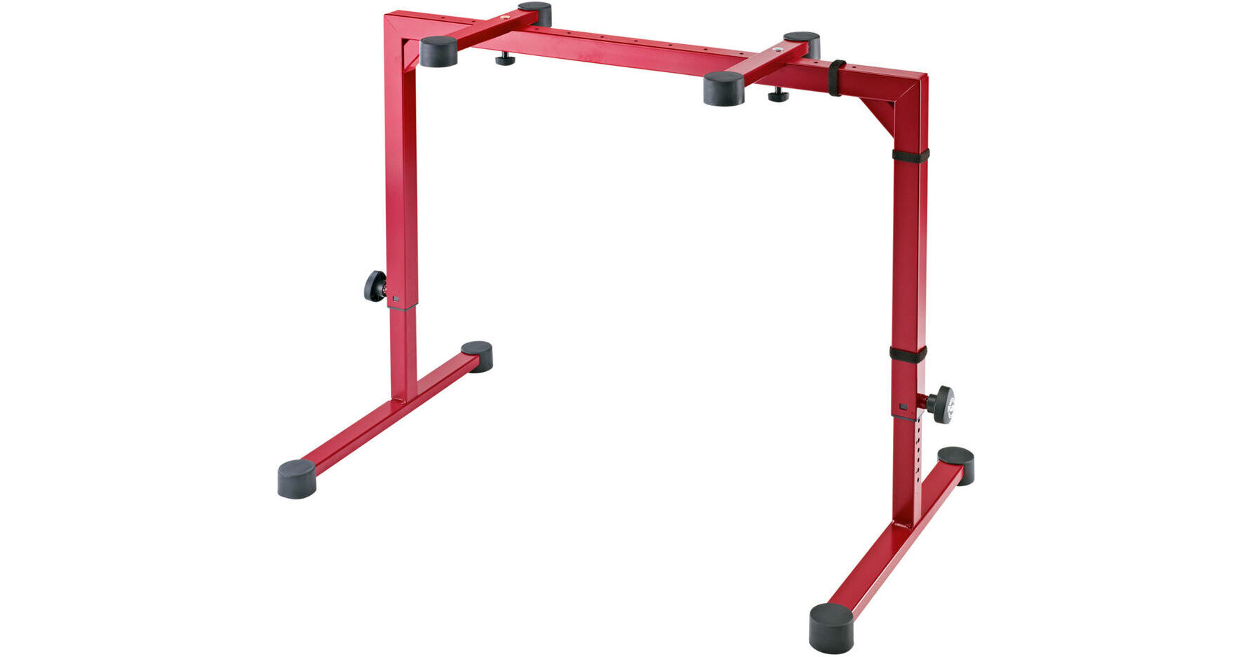 K&M 18810 Omega Table-Style Keyboard Stand (Ruby Red)