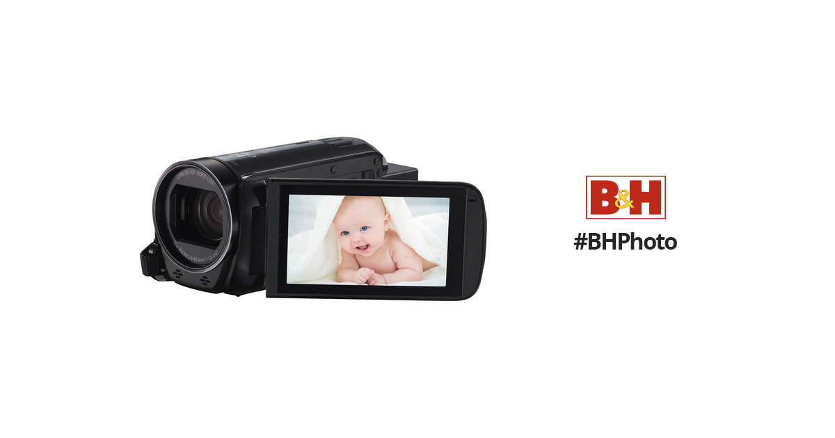 Canon VIXIA HF R700 Full HD Camcorder (Black) 1238C001 B&H Photo