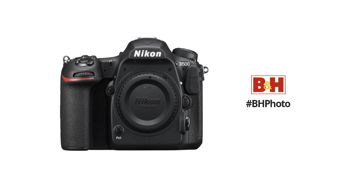 Nikon D500 20.9 MP 4K WiFi DSLR Camera (Body Only) + EXT BATT + Sandisk  32GB SD 18208015597