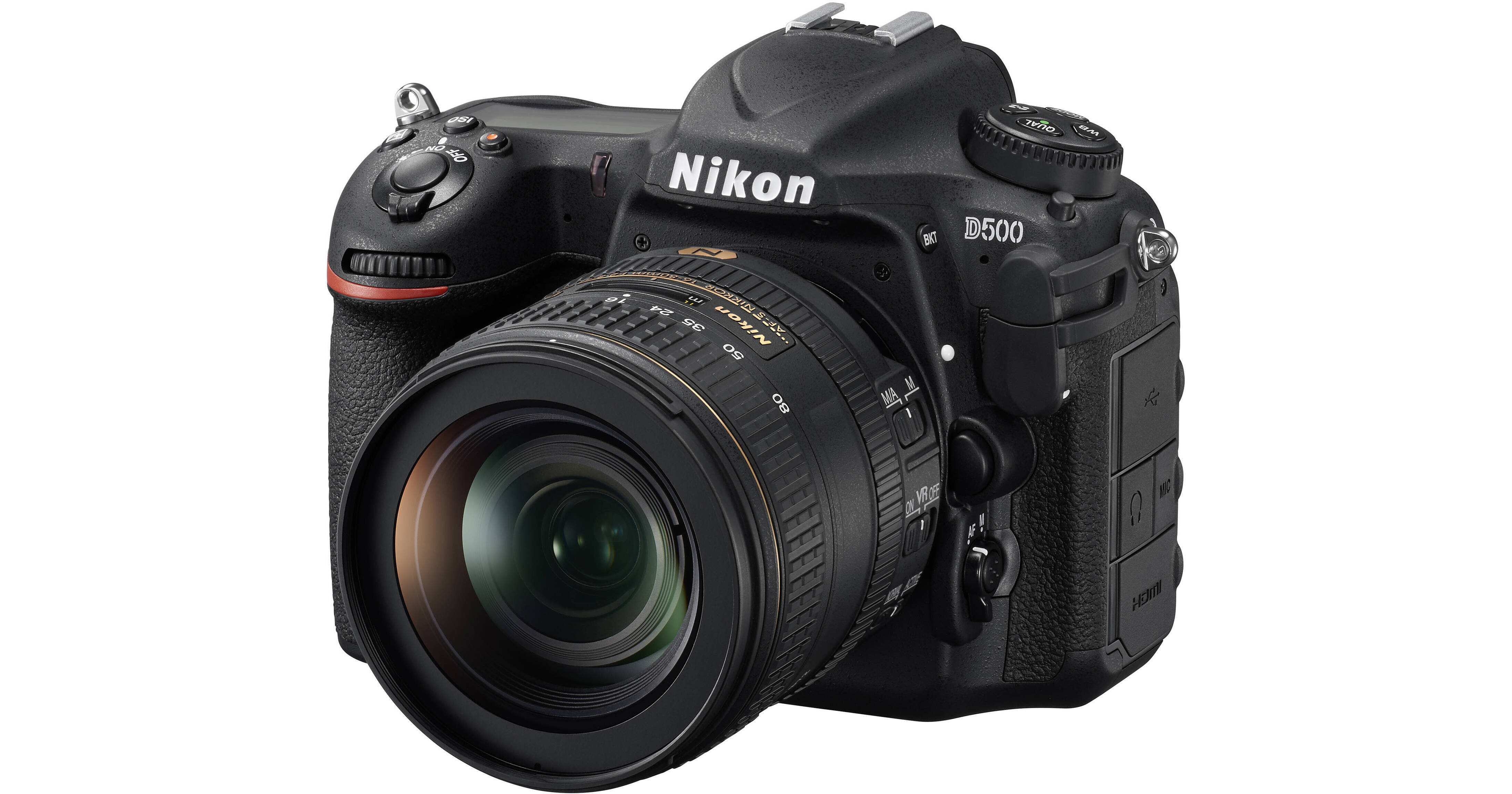 Nikon D500 DSLR Camera with 16-80mm Lens