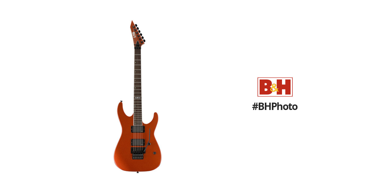 ESP LTD M-400R Electric Guitar (Burnt Orange Metallic)