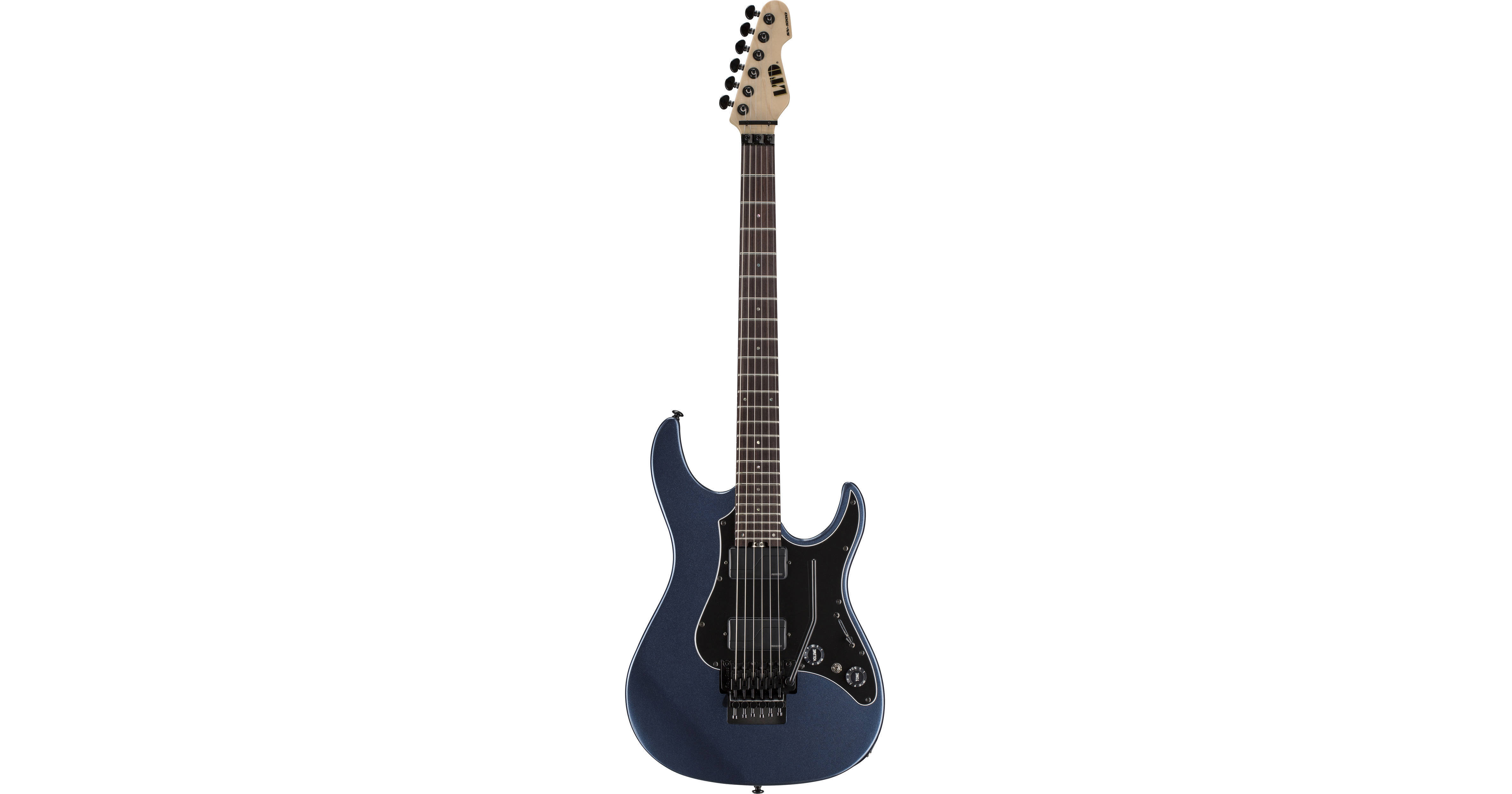 ESP LTD SN1000FR Electric Guitar (Gun Metal Blue)