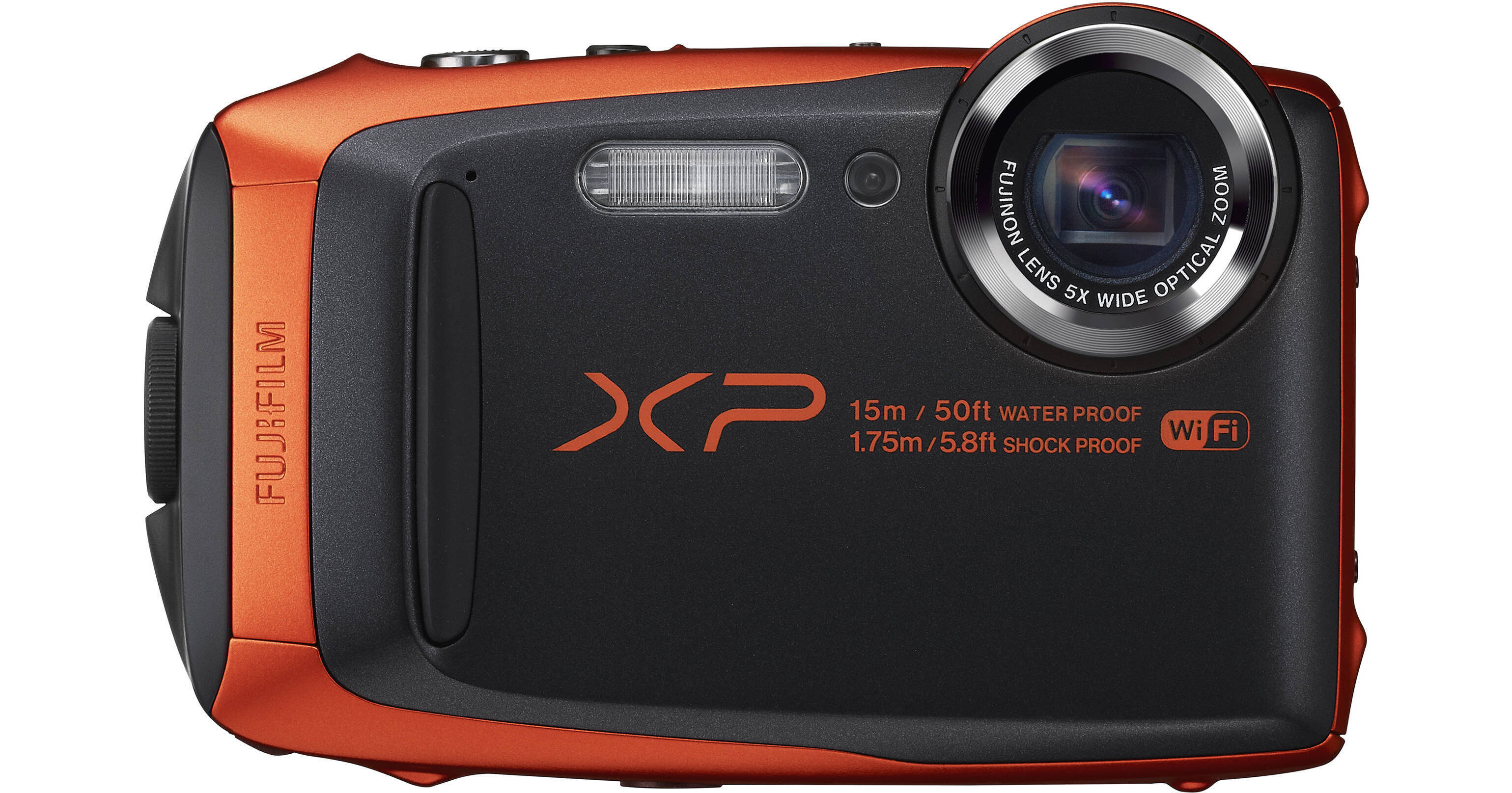 FUJIFILM FinePix XP90 Digital Camera (Orange) 16500337 B&H Photo