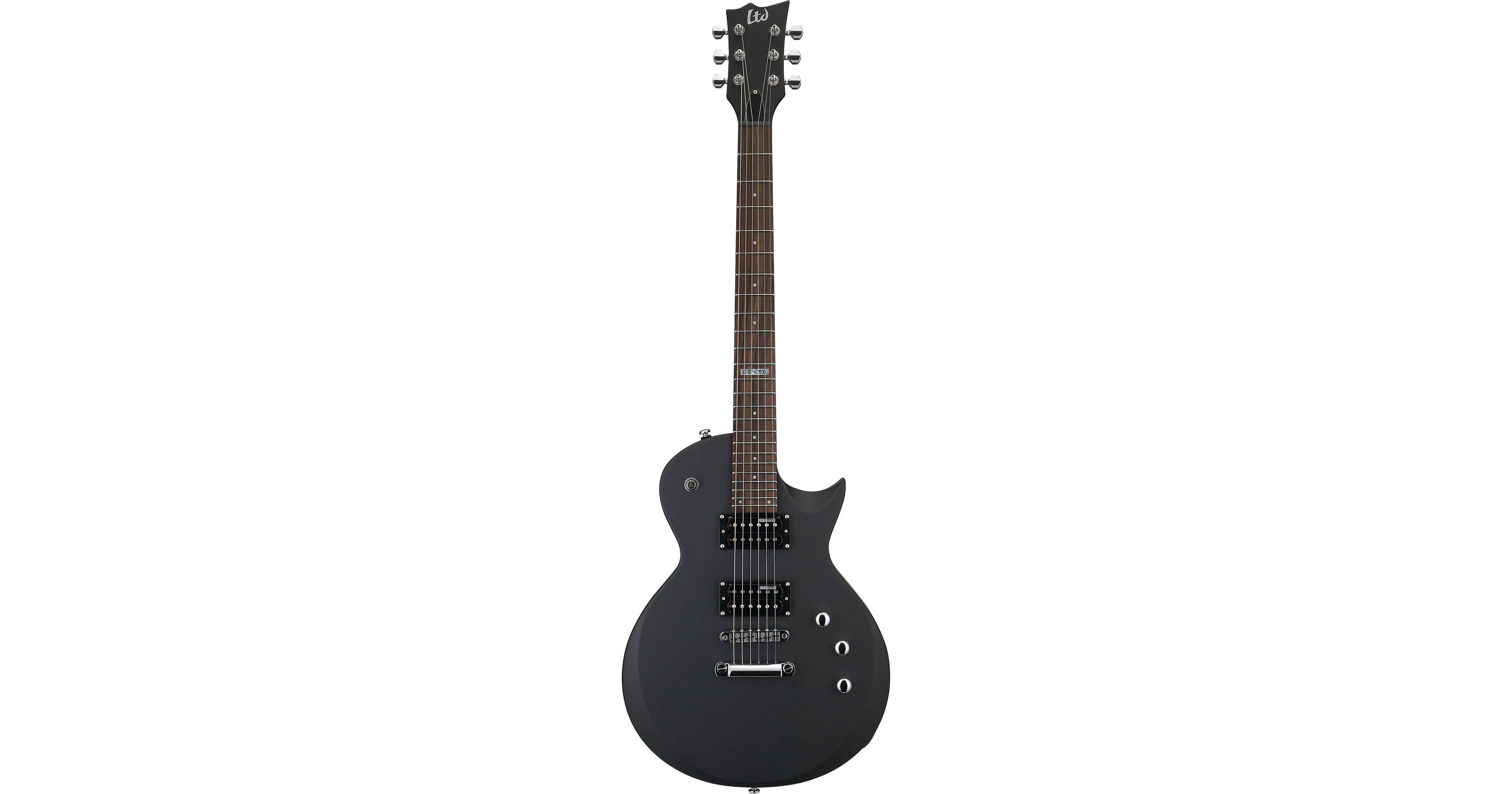 ESP LTD EC50 Electric Guitar (Black Satin) LEC50BLKS B&H Photo