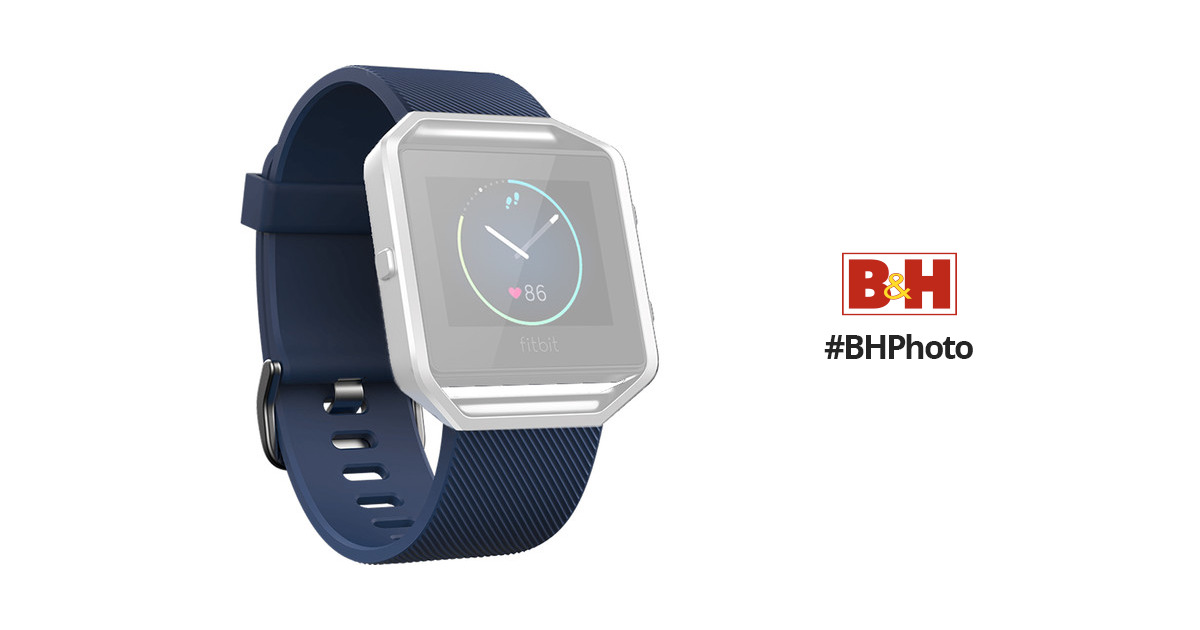 Fitbit Blaze Classic Accessory Band Blue Size Large FB159ABBUL for sale online 