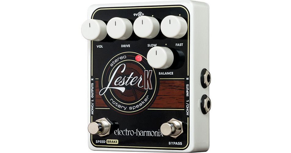 Electro-Harmonix Lester K Stereo Rotary Speaker Emulation Pedal