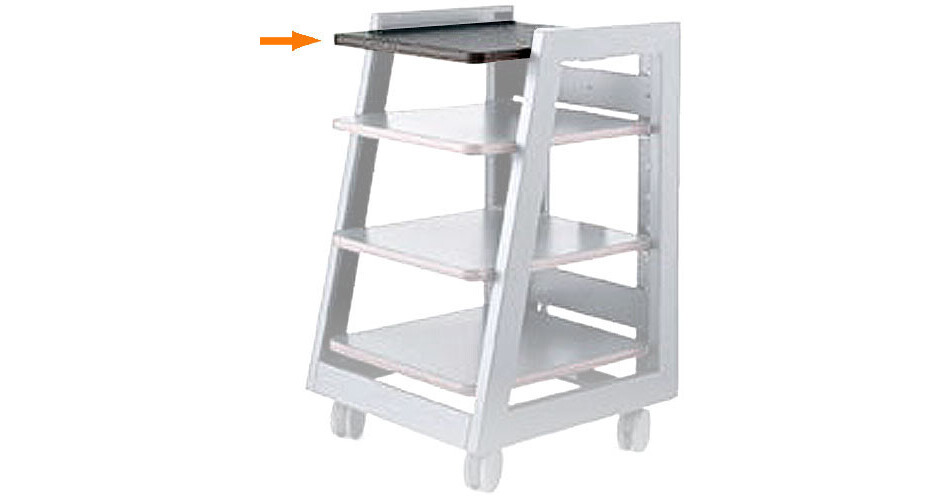 Winsted 42581 Granite Stationary Shelf w/Contour Edging 42581