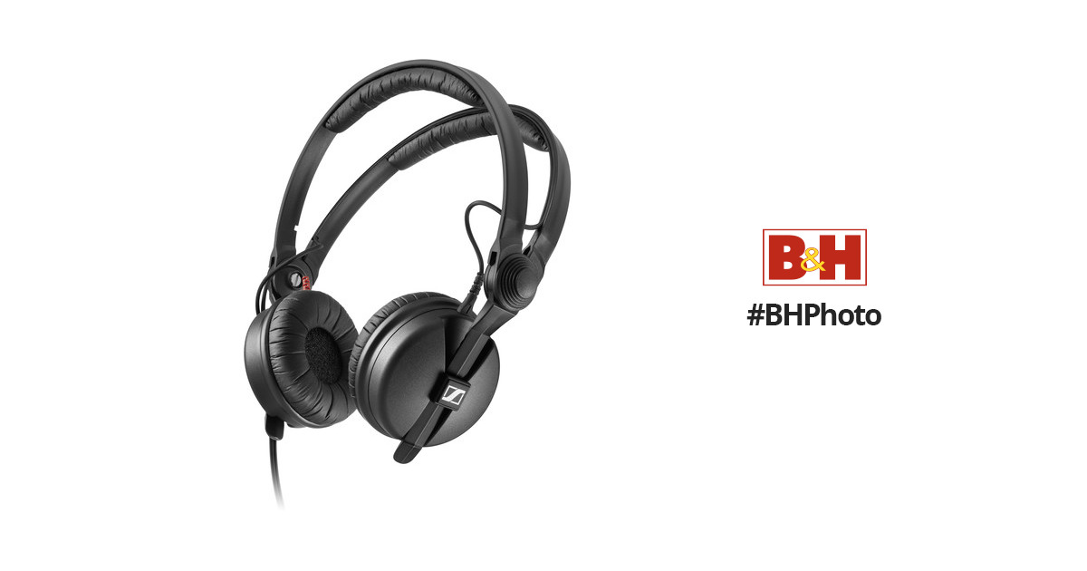Sennheiser HD 25 Over th Ear Professional DJ Headphones - Black  615104272965