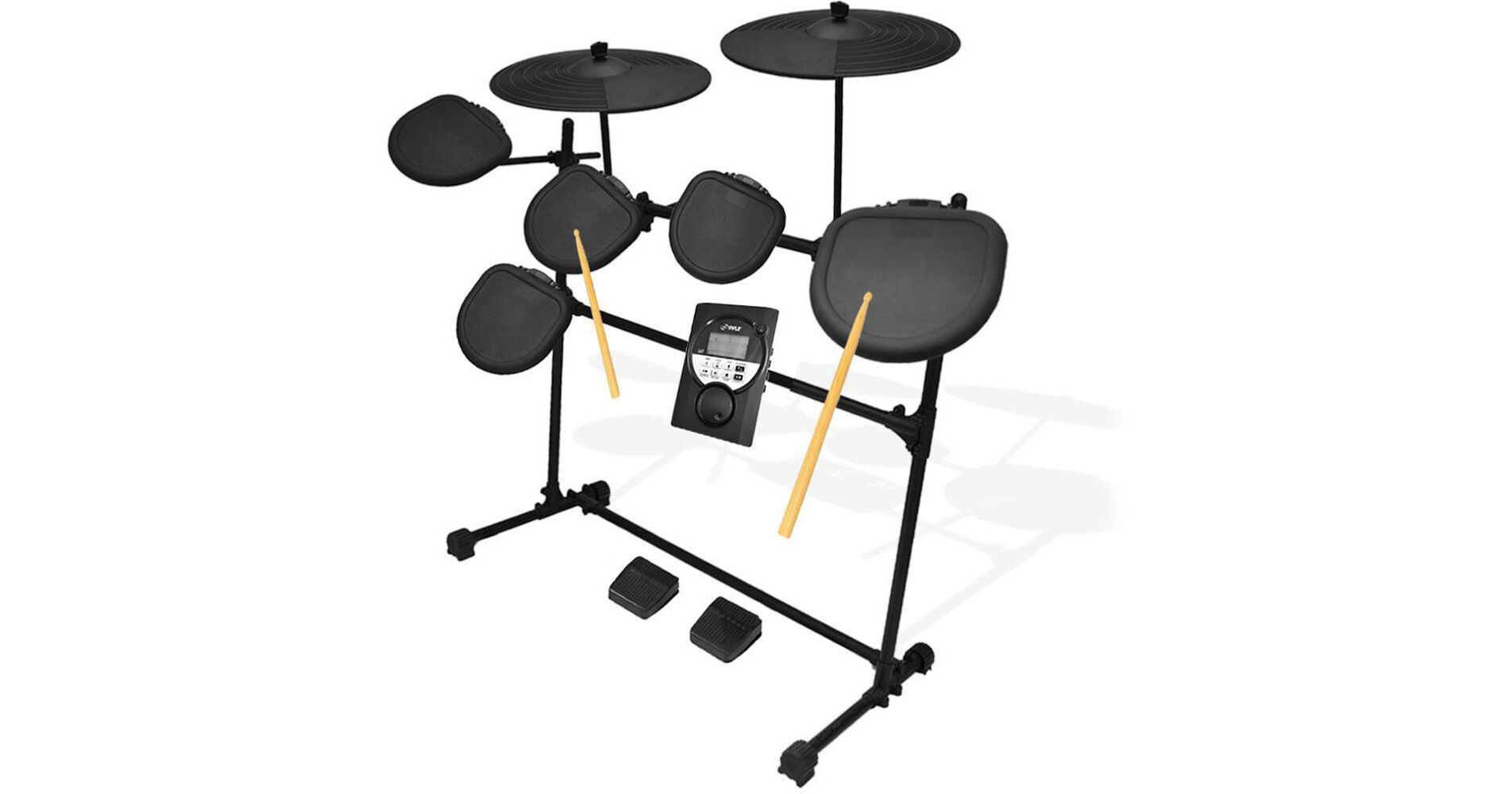 Pyle Pro Digital Drum Set & Electronic 7Pad Drum Machine