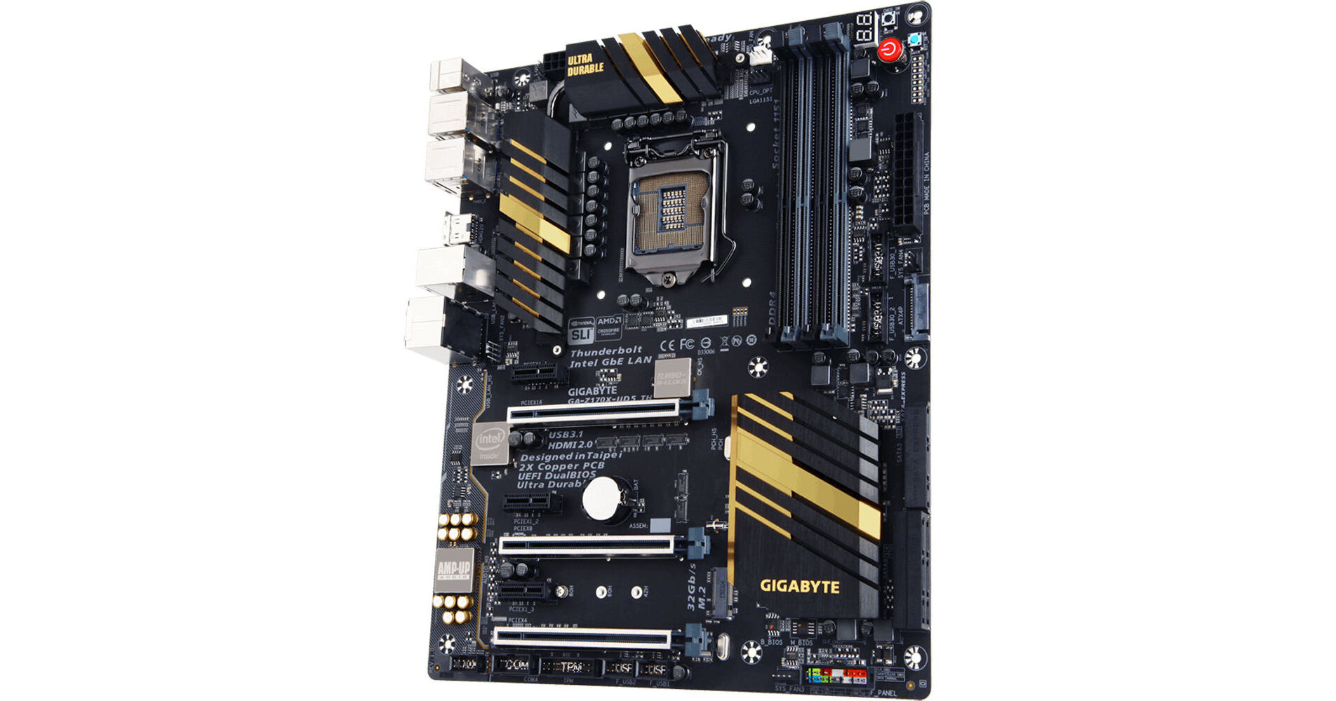 Gigabyte Ga Z170x Ud5 Th Lga1151 Atx Motherboard Ga Z170x Ud5 Th