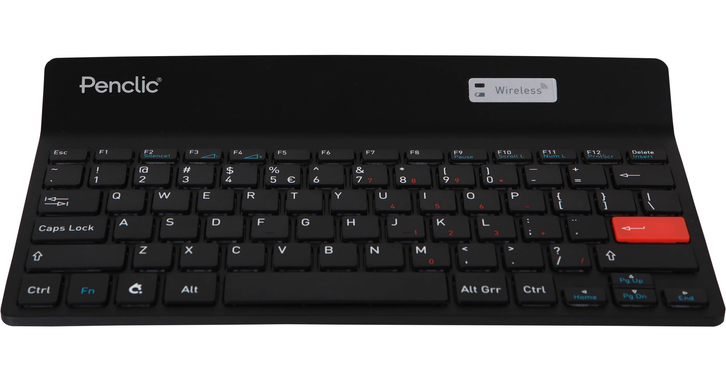 Penclic Mini Wireless Keyboard K2 (Black) K2B B&H Photo Video