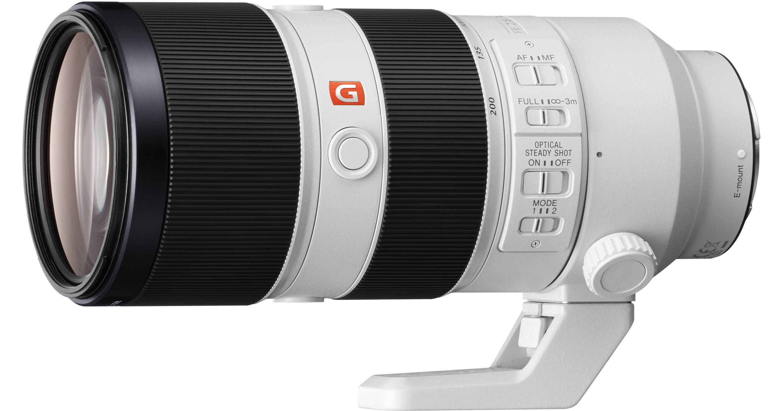  Sony FE 70-200mm F2.8 GM OSS II Full-Frame Constant-Aperture  telephoto Zoom G Master Lens (SEL70200GM2) White : Electronics