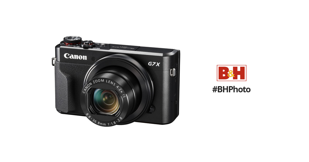 Canon G7X Mark II PowerShot Digital Camera [G7X Mark II] 1066C001 BH
