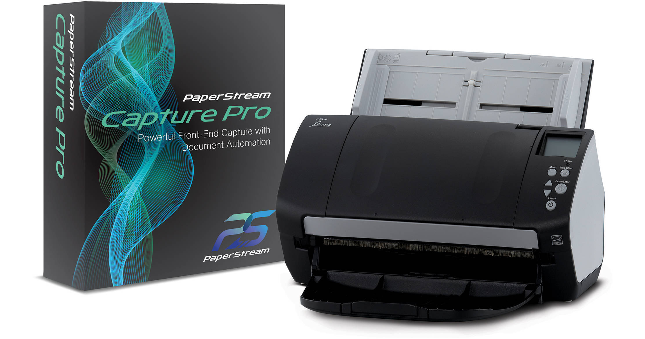 Ricoh fi7160 Document Scanner Deluxe Bundle CG01000286401 B&H
