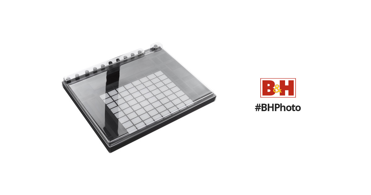 Decksaver Ableton Push 2 Cover (Smoked/Clear) DS-PC-APUSH2 B&H