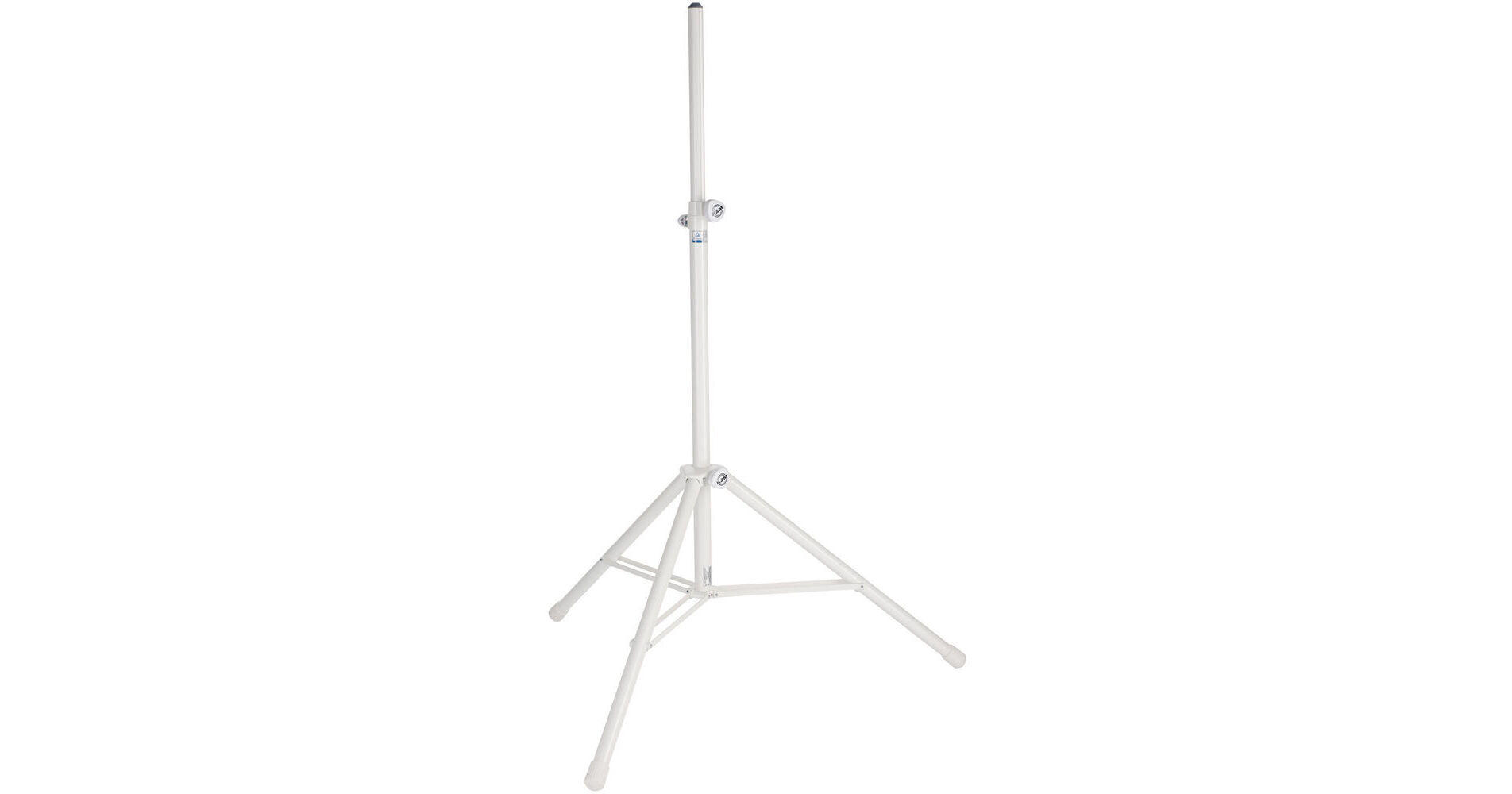 K&M 214/6 Adjustable Speaker Stand (White) 2146017776 B&H