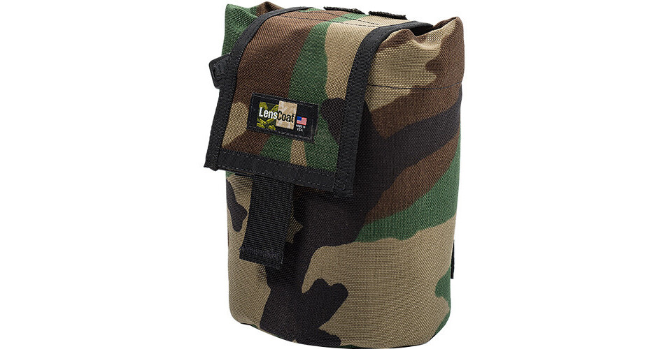 LensCoat Roll up MOLLE Pouch Medium (Forest Green Camo) LCRUMFG