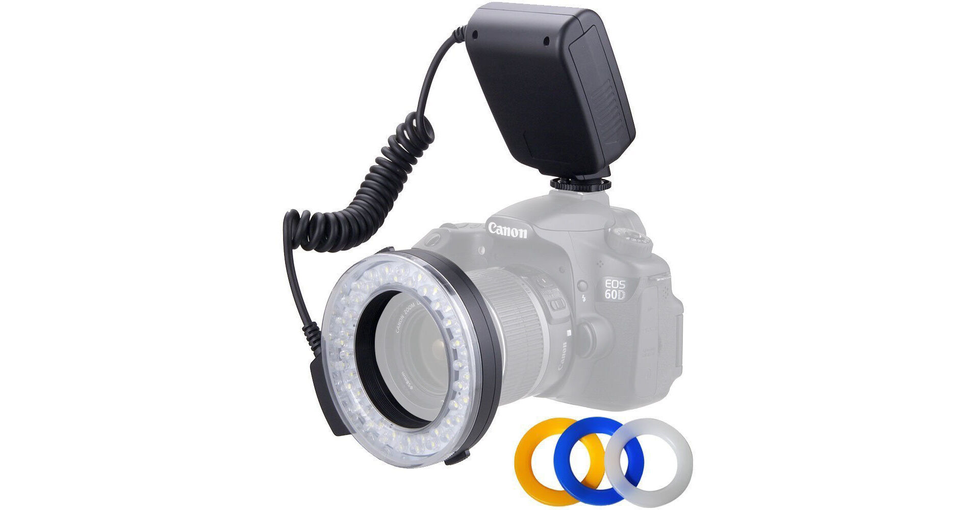 Polaroid Universal Macro LED Ring Flash PLMRFU B&H Photo Video