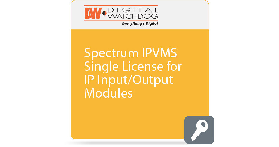 Digital Watchdog DW Spectrum I O Module IPVMS DW SPIOLSC001 B H Digital Watchdog DW Spectrum I O Module IPVMS DW SPIOLSC001 B H