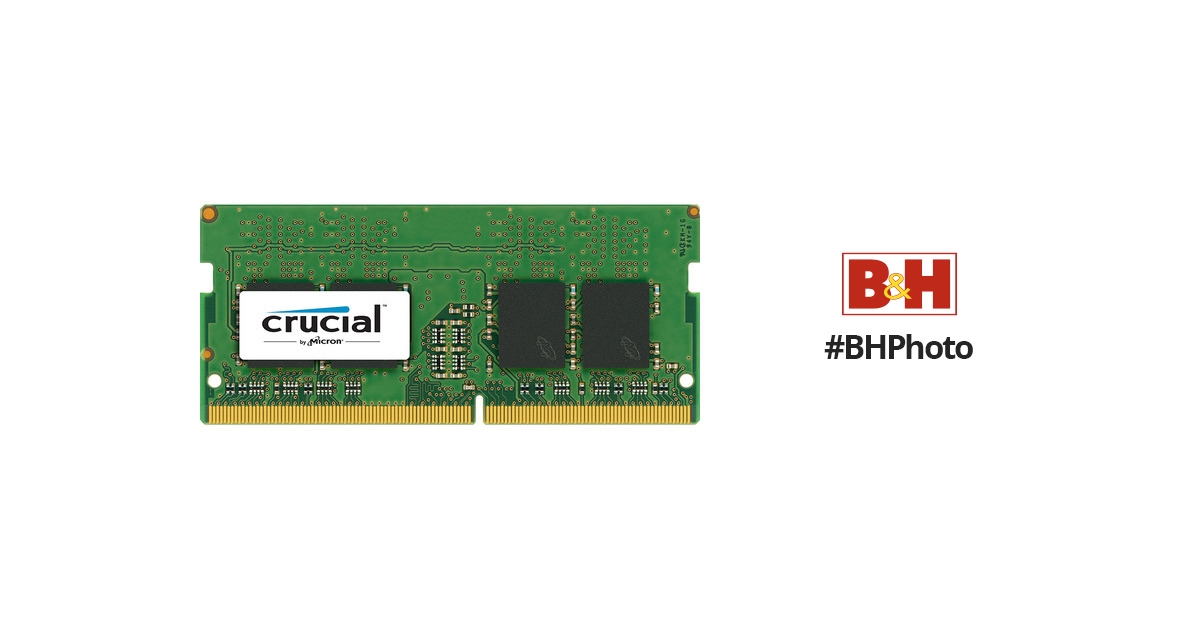 Crucial 8GB DDR4 2400 MHz SO-DIMM Memory Module CT8G4SFS824A B&H