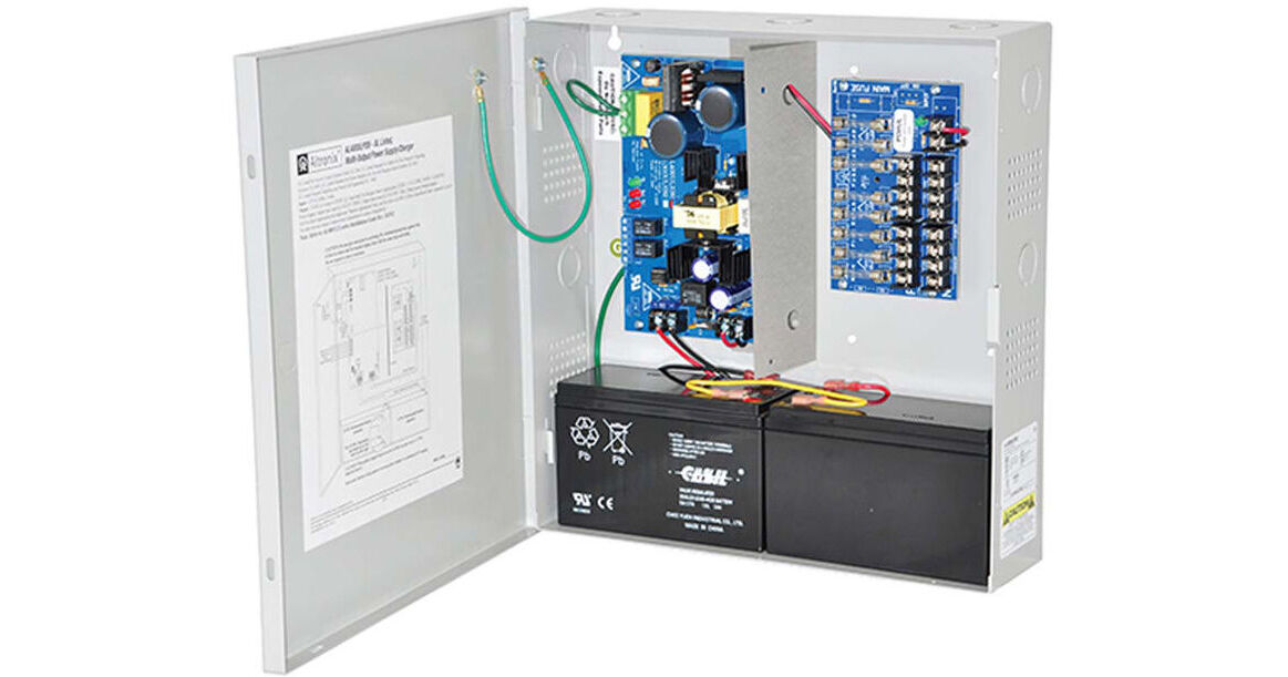 ALTRONIX AL400ULX Series Power Supply/Charger with 8 AL400ULPD8