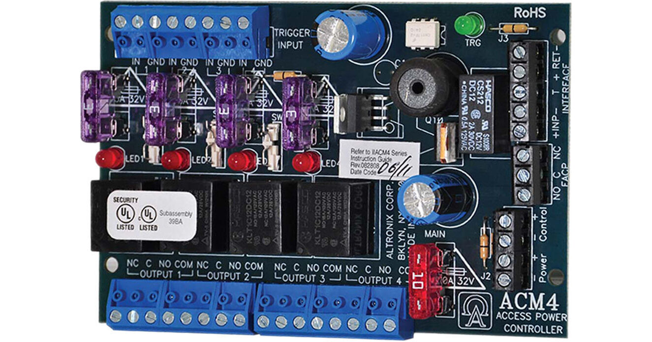 ALTRONIX 4Output Access Power Controller ACM4 B&H Photo Video
