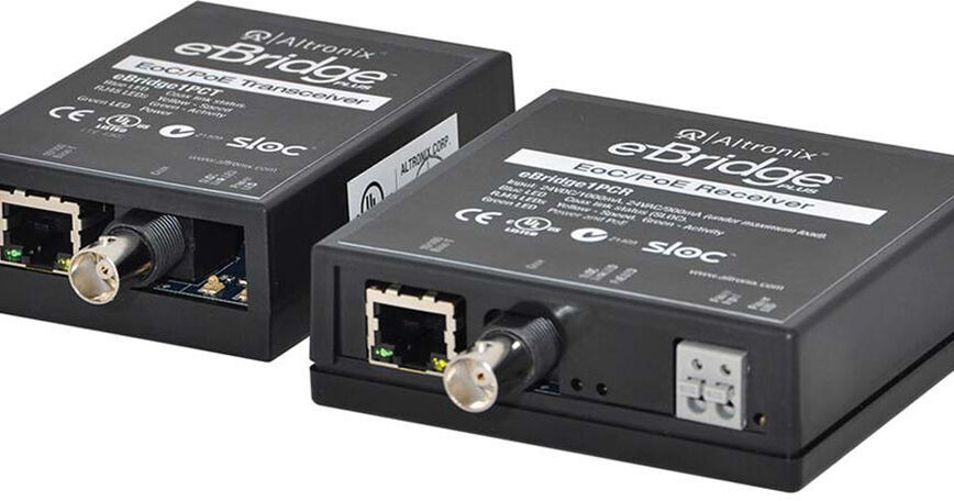 ALTRONIX eBridge1PCRT IP and PoE over Coax EoC Kit