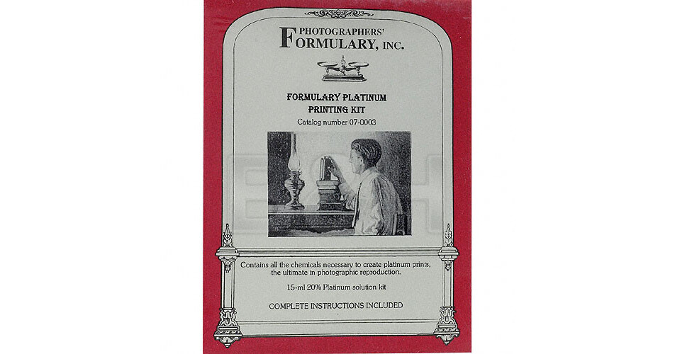 Photographers' Formulary Platinum Printing Kit - 07-0003 B&H