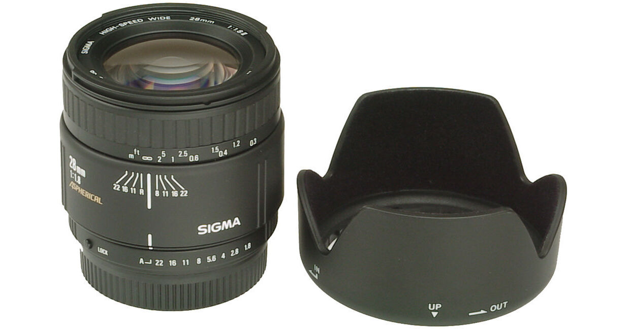 Sigma Wide Angle 28mm f/1.8II Aspherical Autofocus Lens 429109