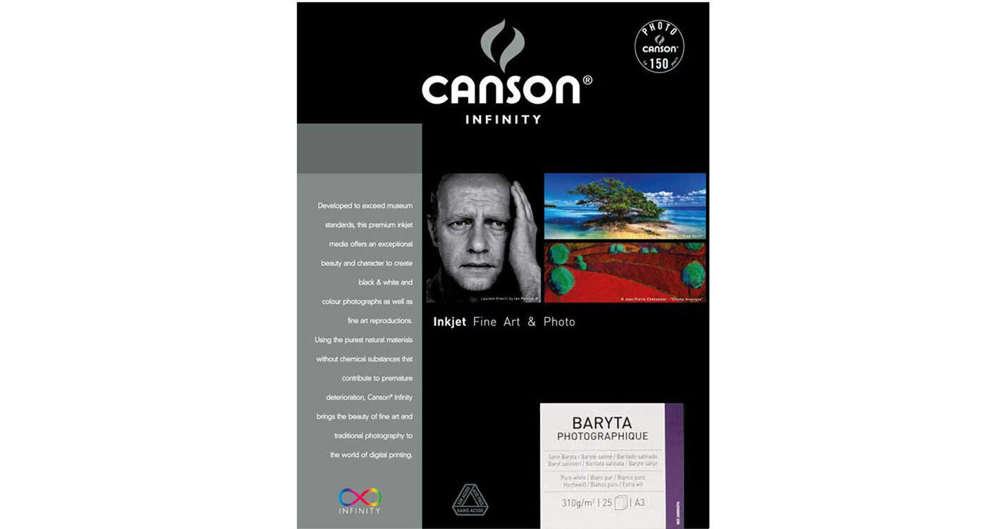 Canson Infinity Baryta Photographique Paper 200002277 B&H Photo