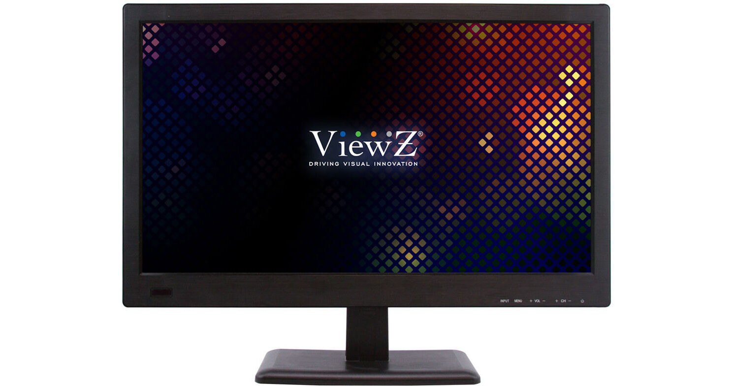 Viewz Vz 19cmp 19 5 Professional Led Cctv Monitor Vz 19cmp B H