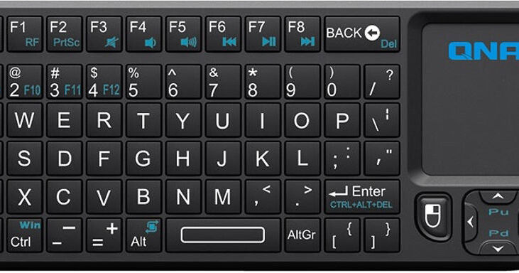 QNAP RF Wireless Mini Keyboard with Touchpad KB-RF001 B&H Photo