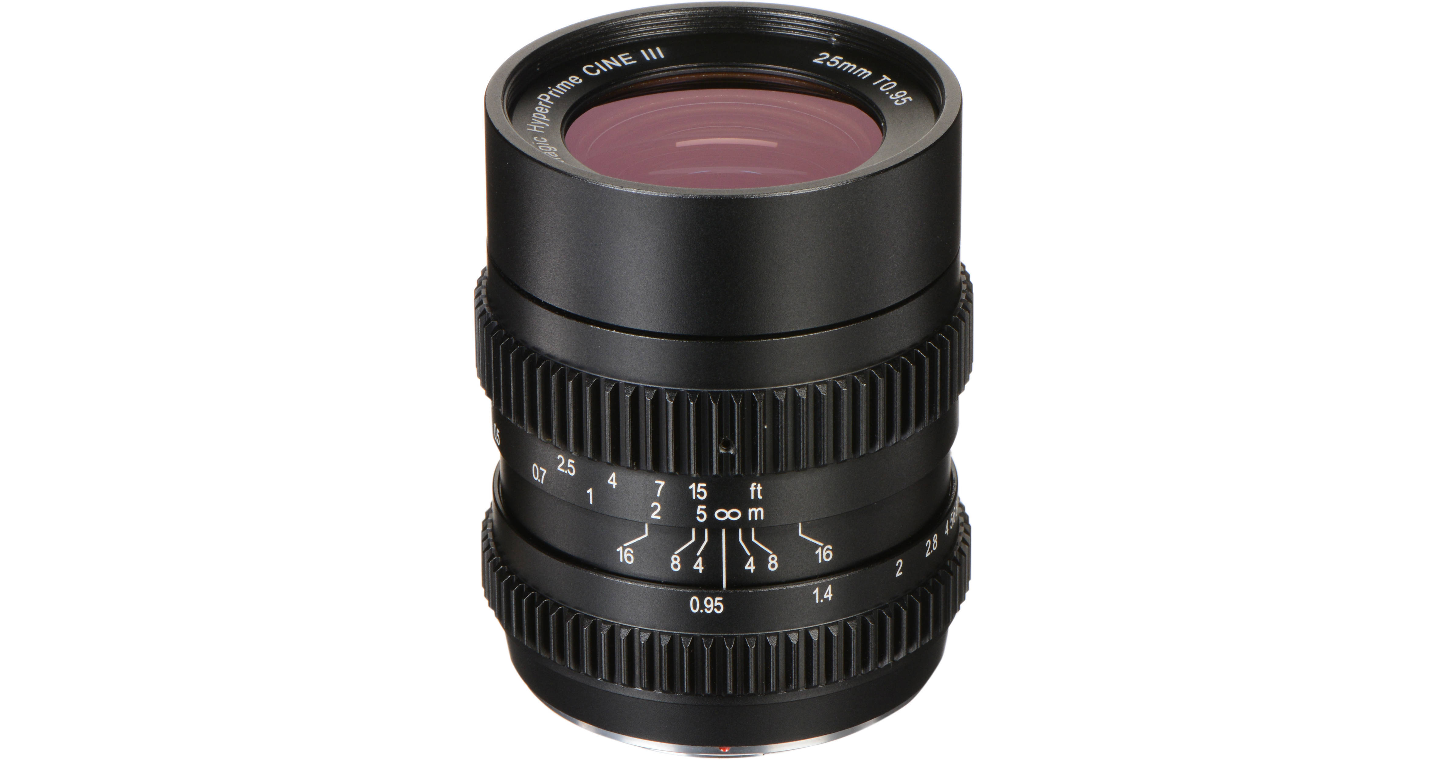 SLR Magic 25mm T0.95 HyperPrime Cine III Lens (MFT Mount)